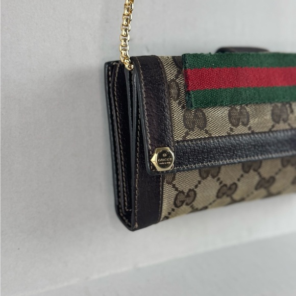 Vintage Web shops GG Monogram wallet. - Picture 9 of 13